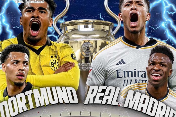 Final Borussia Dortmund vs Real Madrid 2 Juni 2024